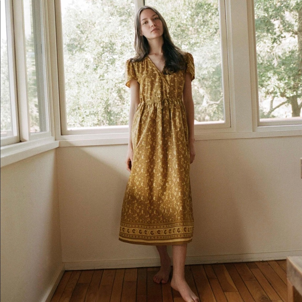 Christy Dawn Dawn Dress in Goldenrod